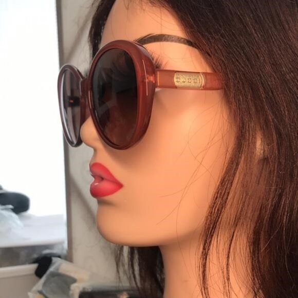 New Authentic Elegant Pink Sunglasses GG0793SK 003 main image 5